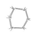 マイク実況のようなふきだしイラスト