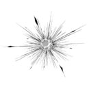 球体の炸裂・爆発イラスト素材