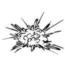 爆発のイラスト